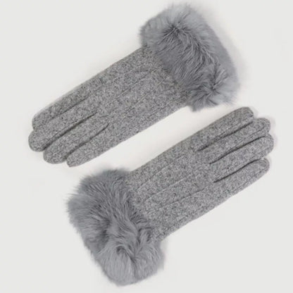 Fur Cuff Gloves