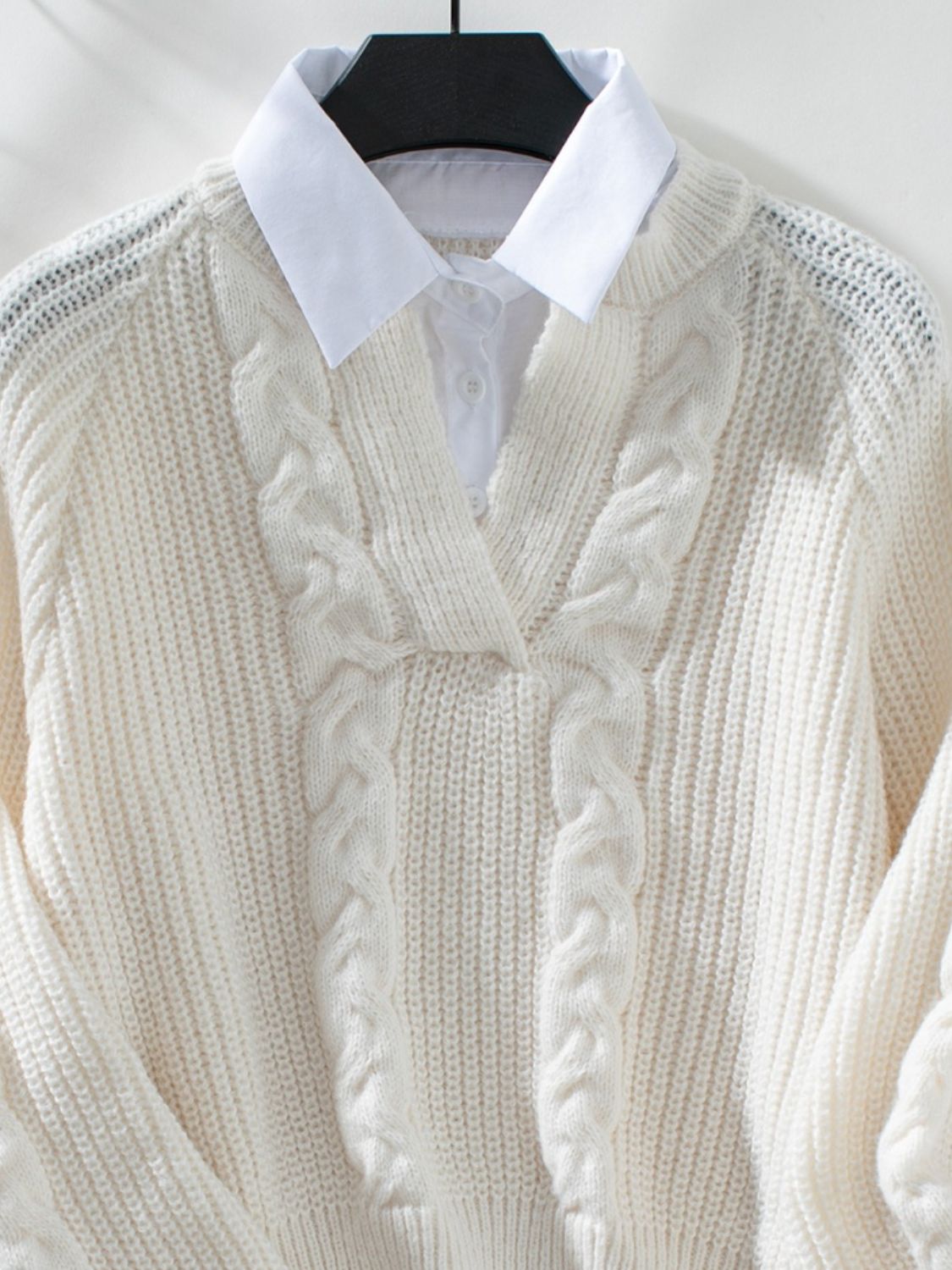 Faux Layered Sweater