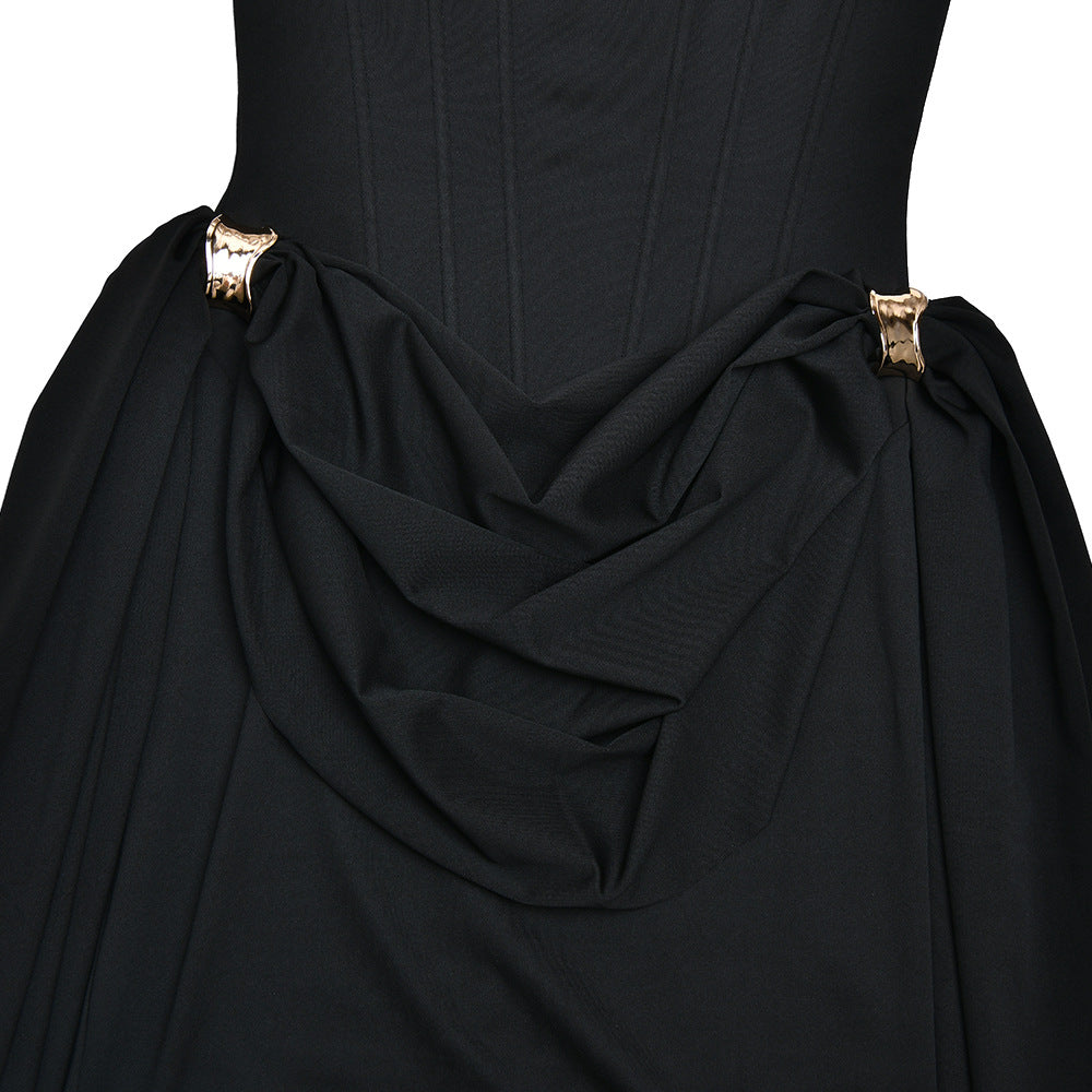 Strapless Backless Dress