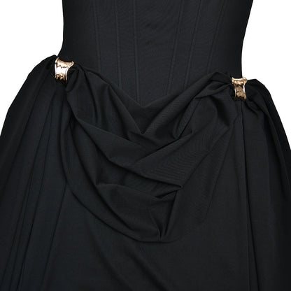 Strapless Backless Dress