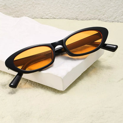 Vintage Oval Frame Sunglasses