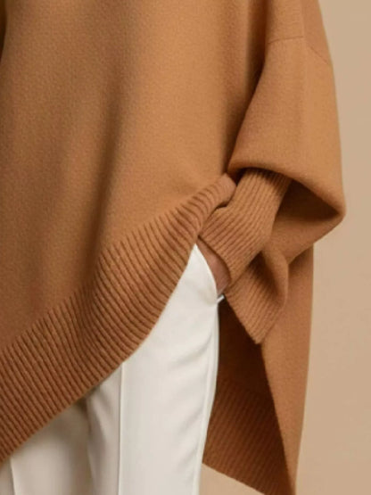 Oversized Batwing Sleeve Sweater