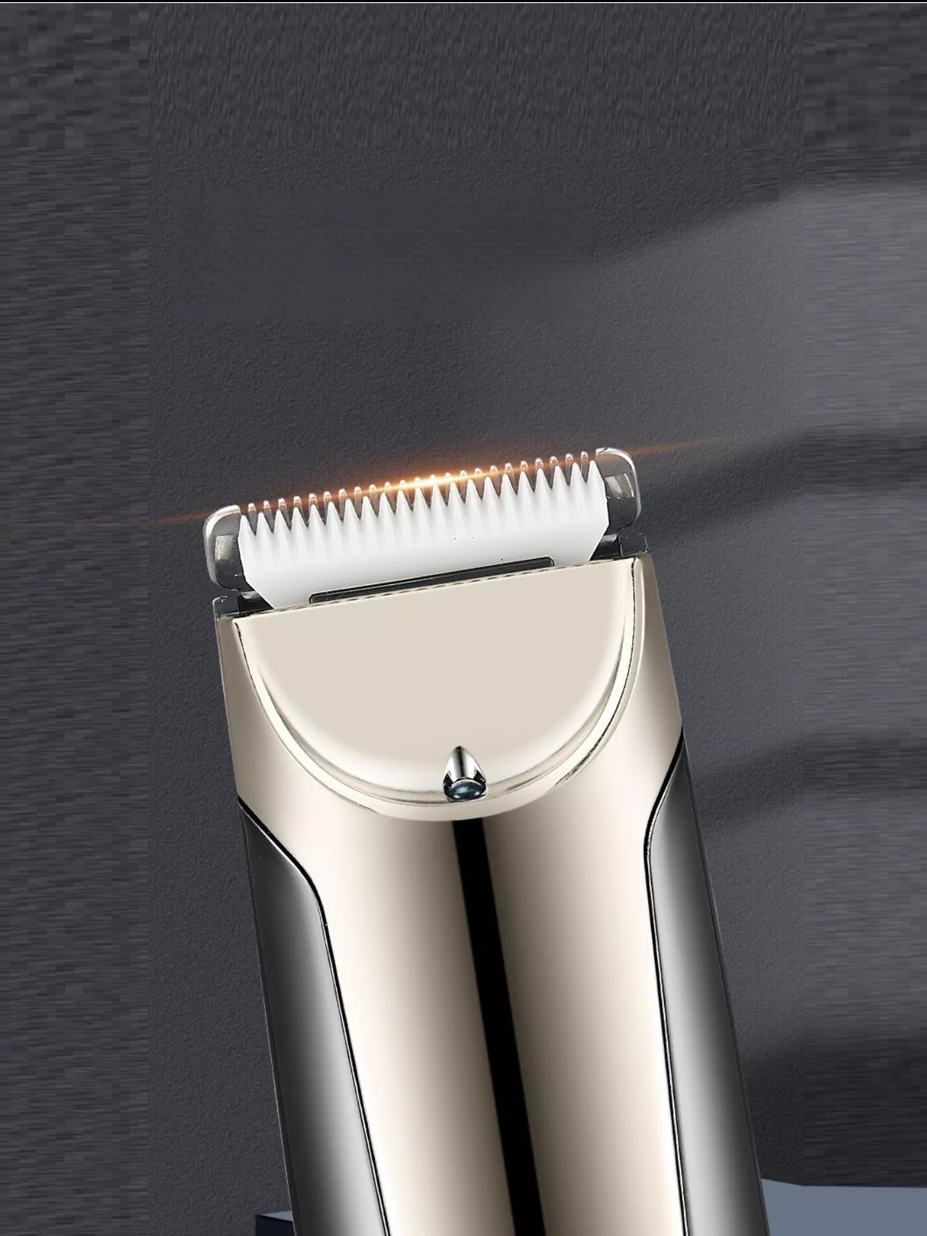 Men's Waterproof Electric Trimmer with LCD & Dock Charging