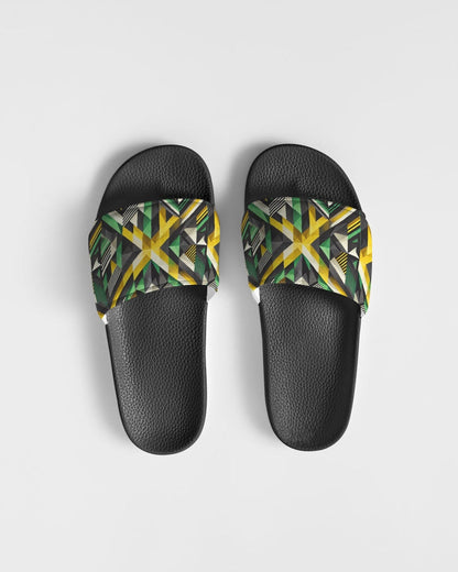 Diamond Pattern Men's Slide Sandal