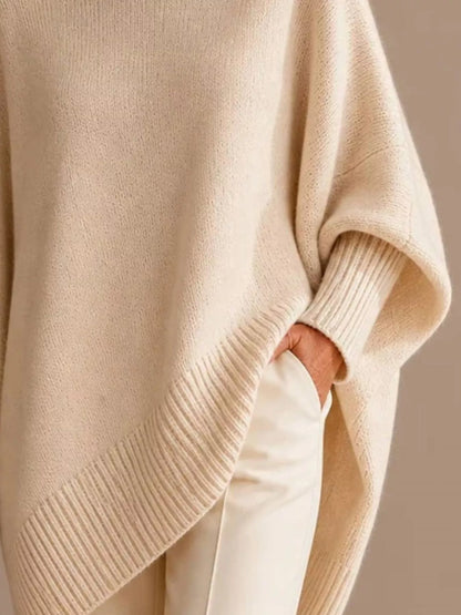 Oversized Batwing Sleeve Sweater