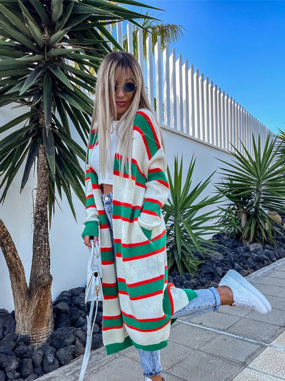 Open Front Longline Cardigan