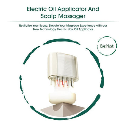Electric Oil Applicator and Vibration Scalp Massage
