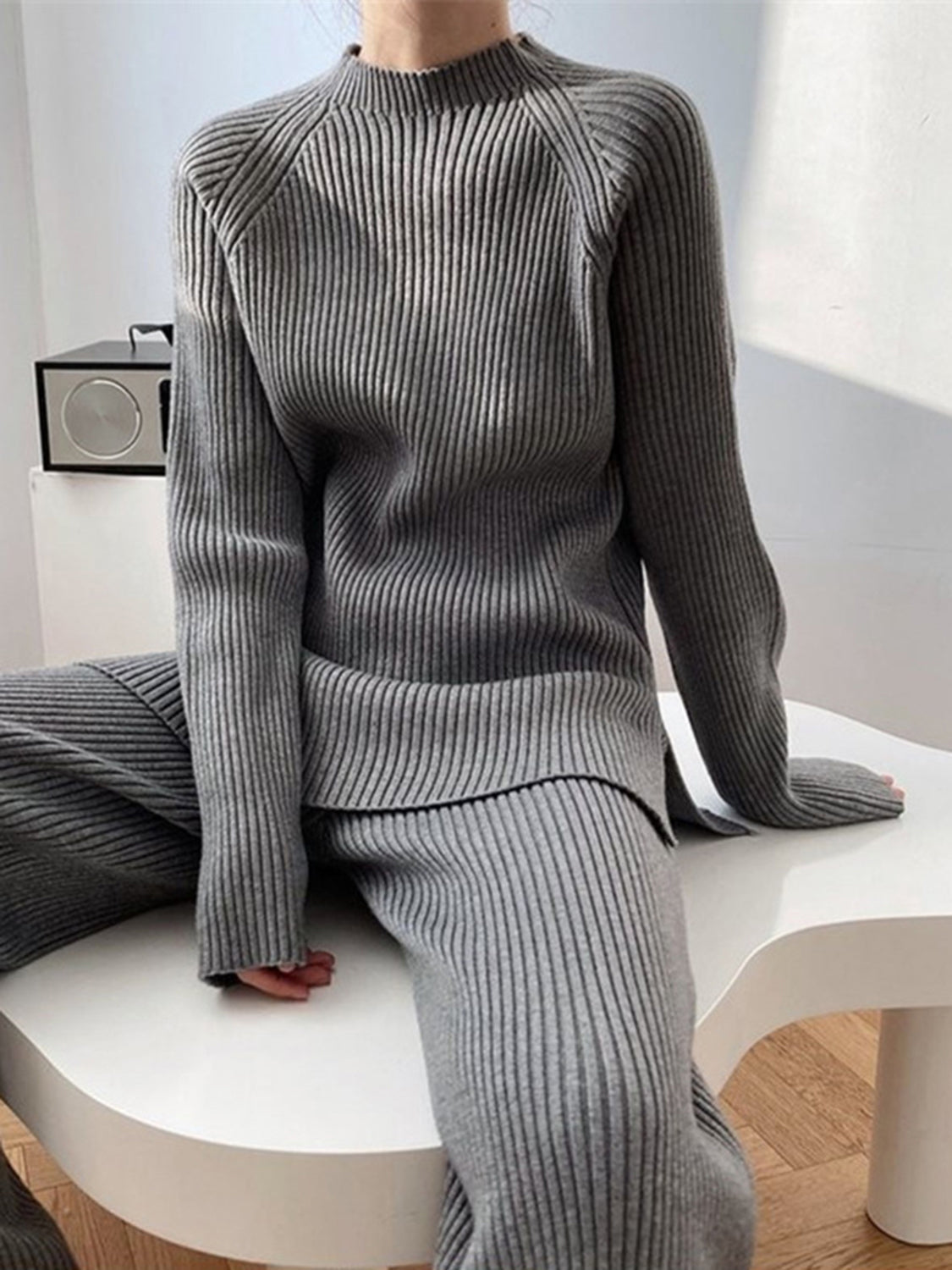 Raglan Sleeve Sweater Set