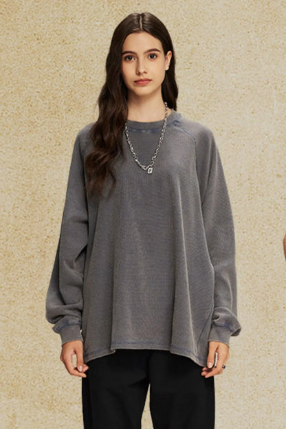Men's Round Neck Long Sleeve T-Shirt