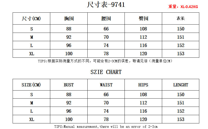 Chiffon low cut waist dress