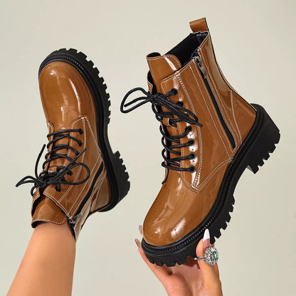 Lace-up boots, view 7