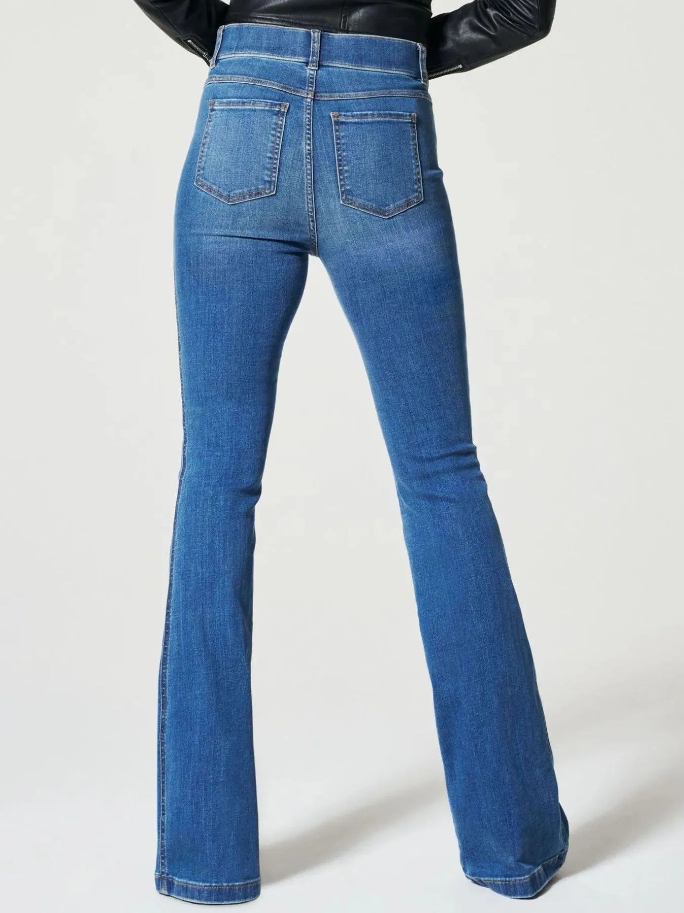 Full Size High-Waisted Flare Jeans