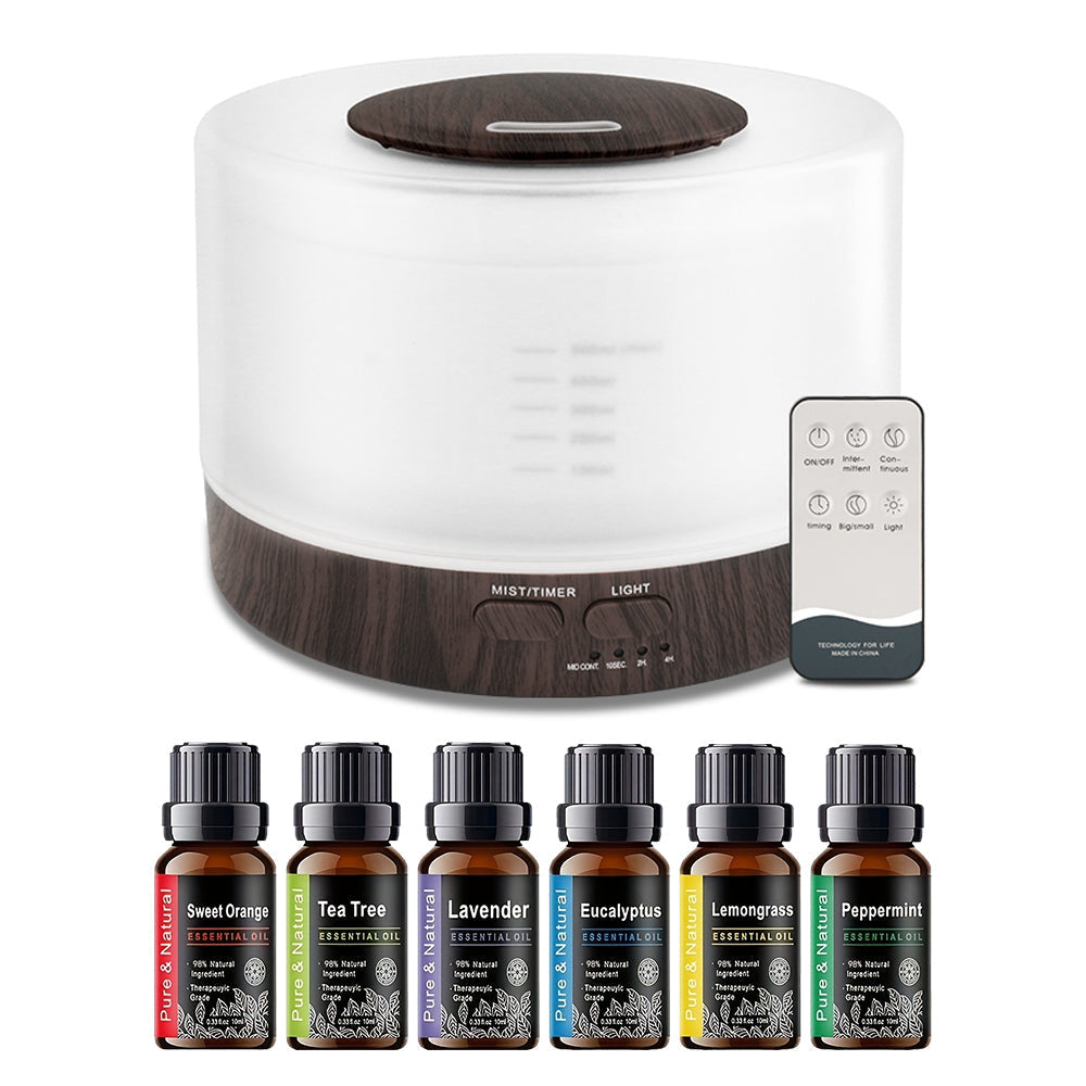 500ml Large Essential Oil Diffuser with Humidifier