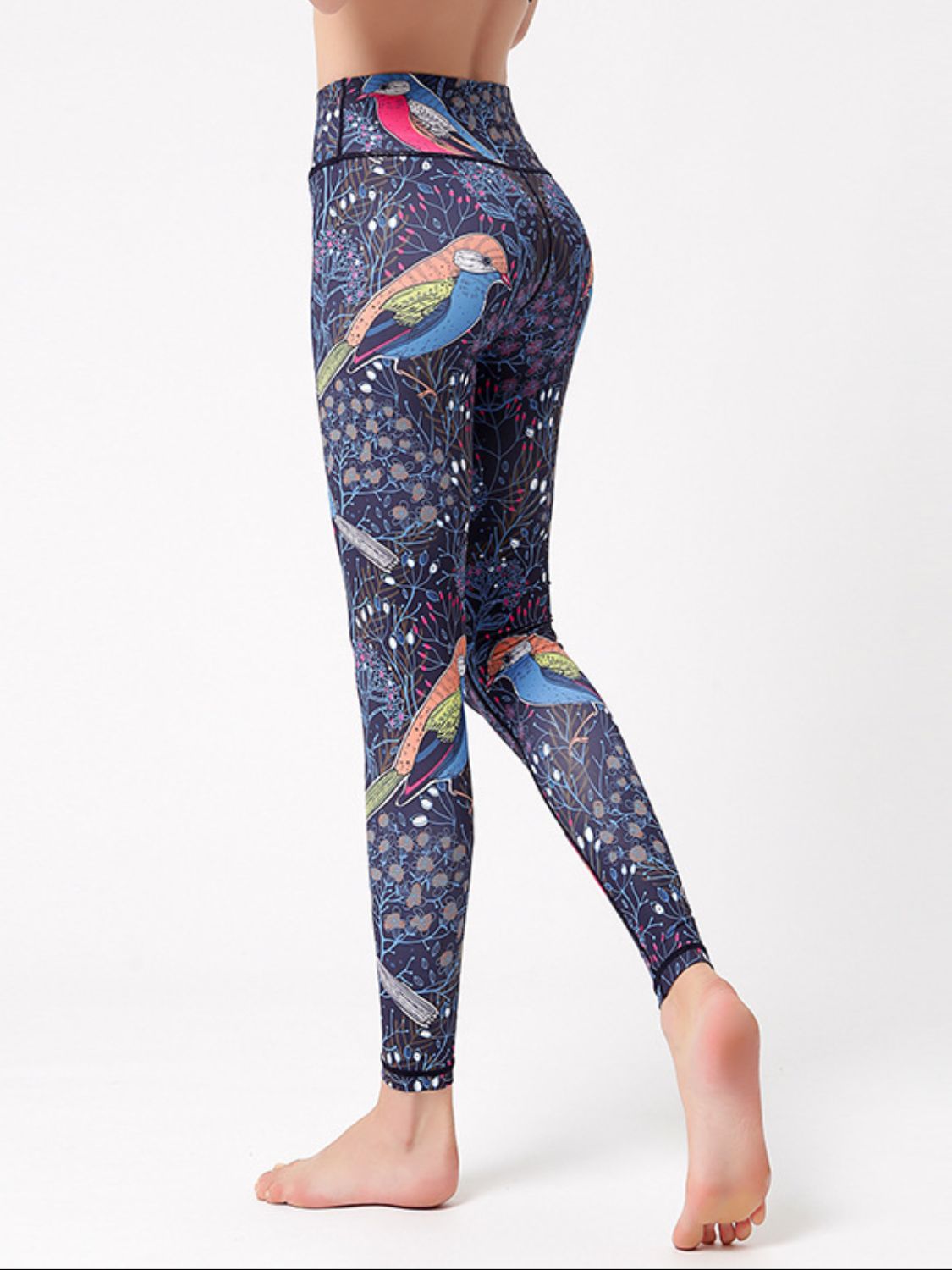 Printed High Waist Active Leggings