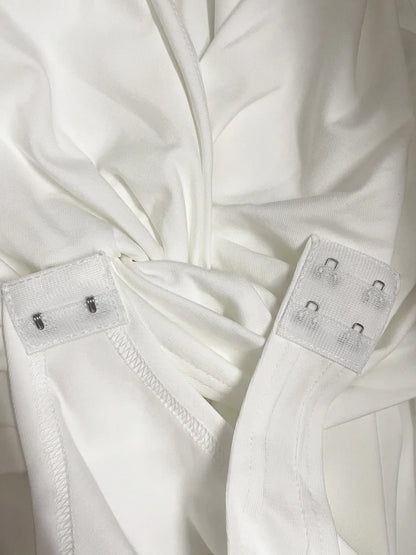 Twist Front Long Sleeve Bodysuit