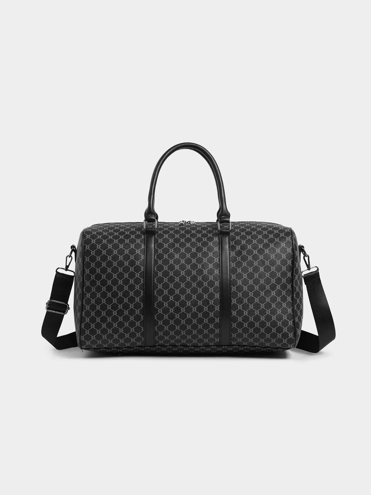 Geometric Pattern Travel Duffel Bag