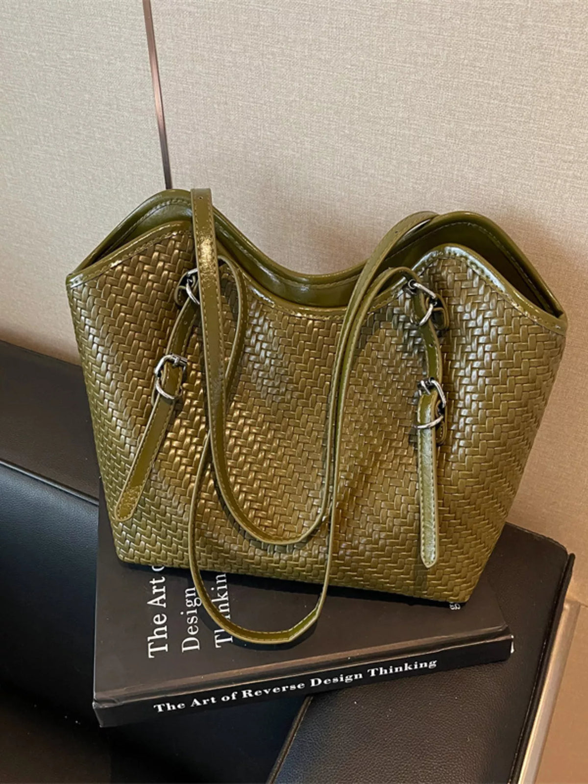 Woven Texture Tote Bag