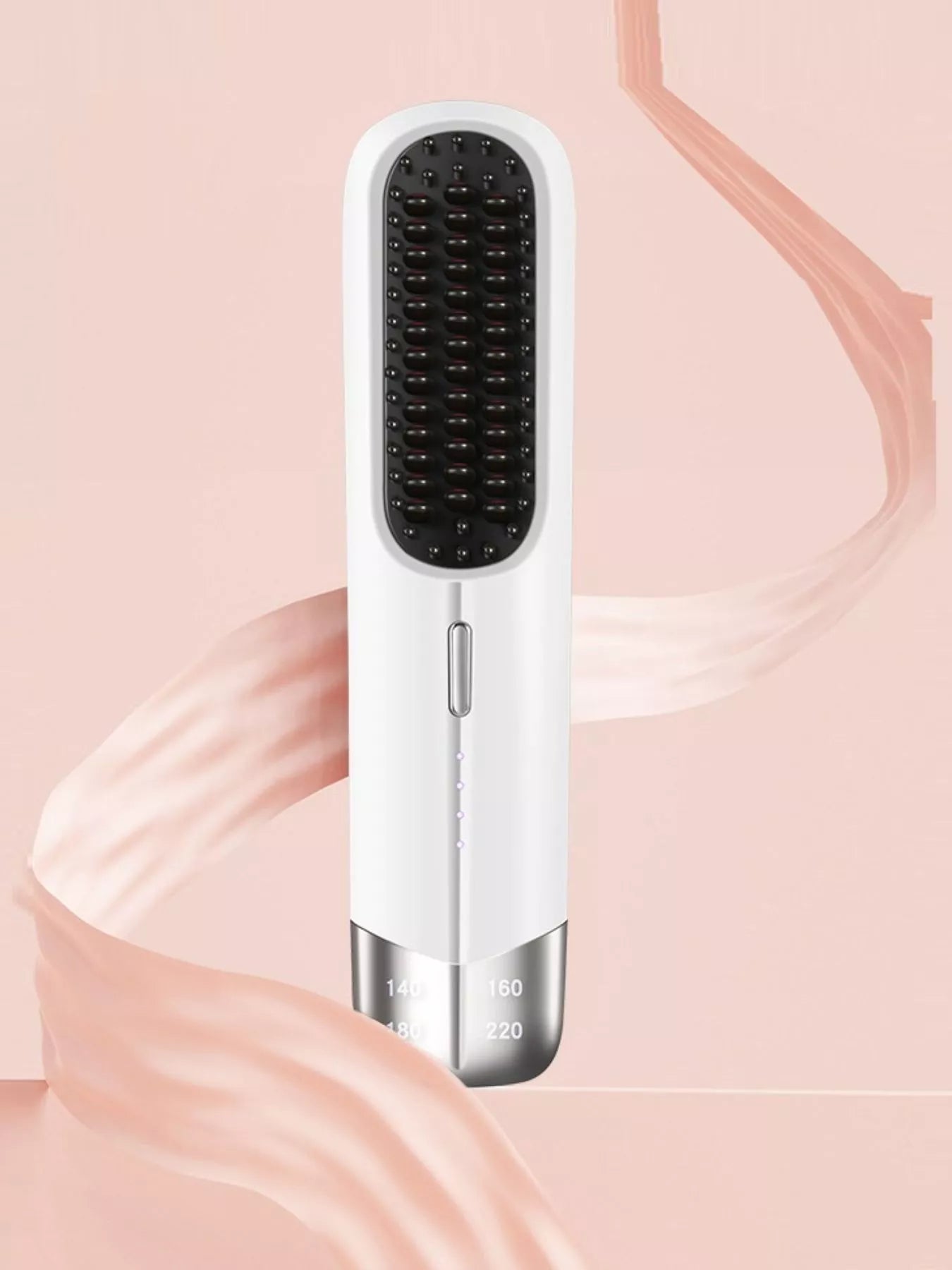 Portable Wireless Ionic Straightener Brush Hair