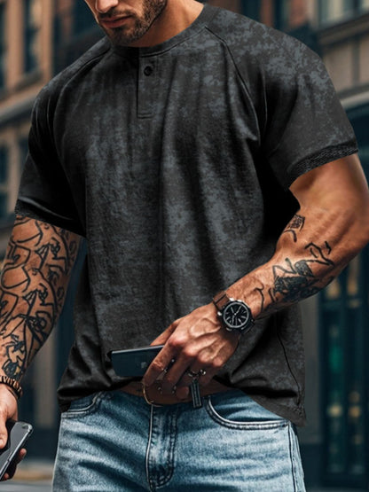 Men's Full Size Short Sleeve T-Shirt