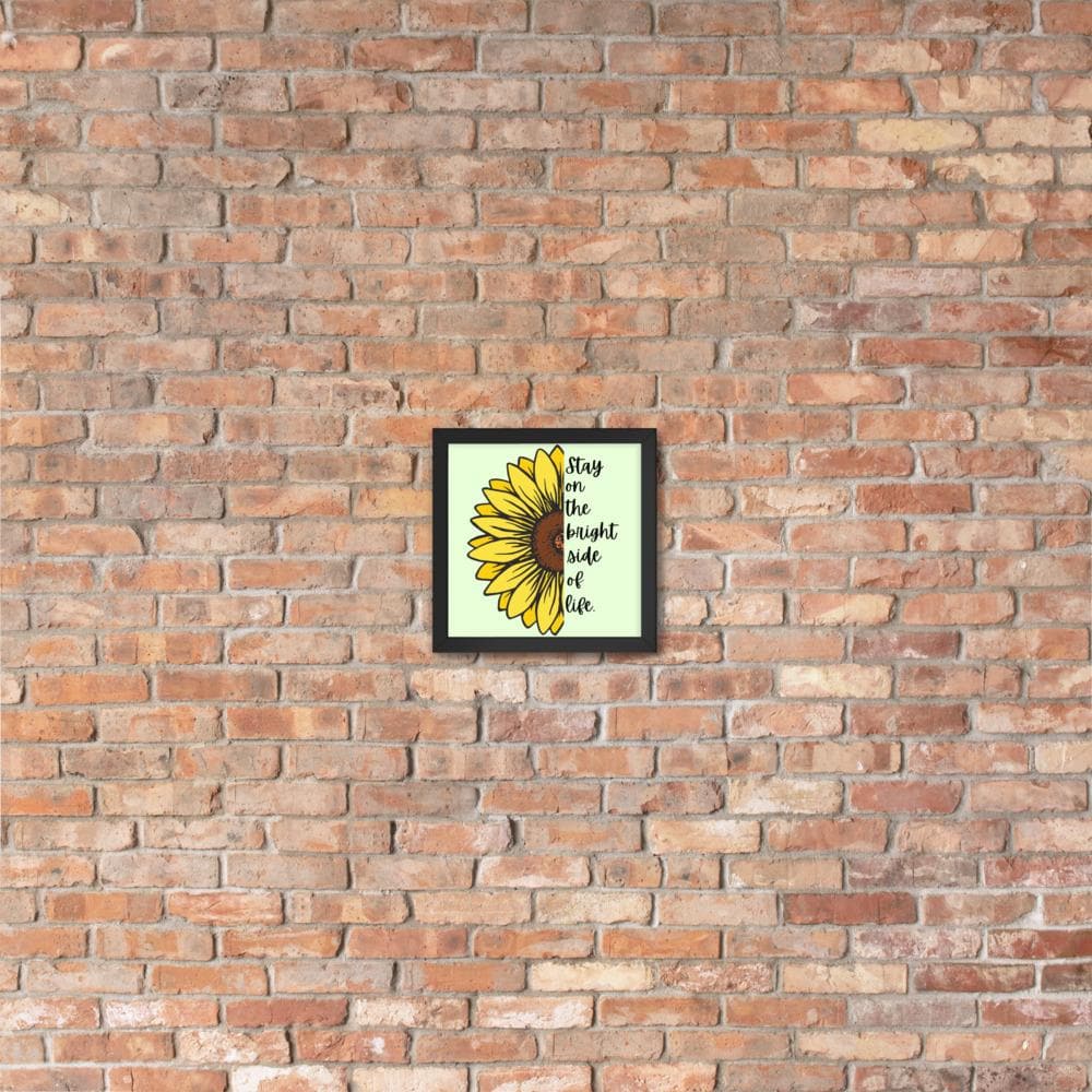 Sunflower Framed Poster - MONLANE