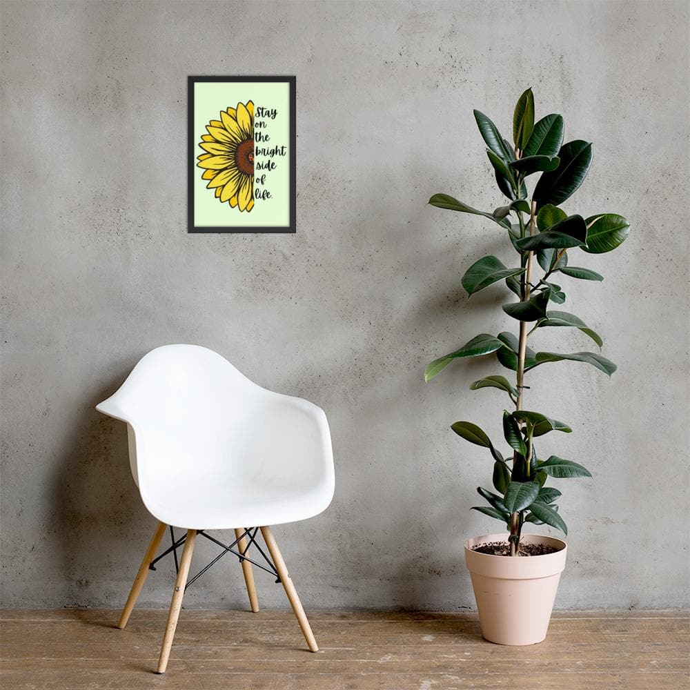 Sunflower Framed Poster - MONLANE