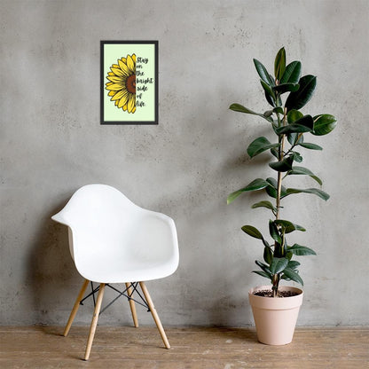 Sunflower Framed Poster - MONLANE