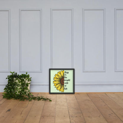 Sunflower Framed Poster - MONLANE