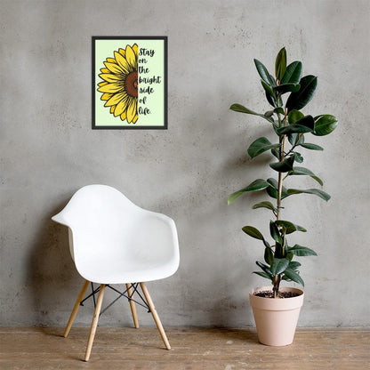 Sunflower Framed Poster - MONLANE