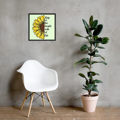 Sunflower Framed Poster - MONLANE
