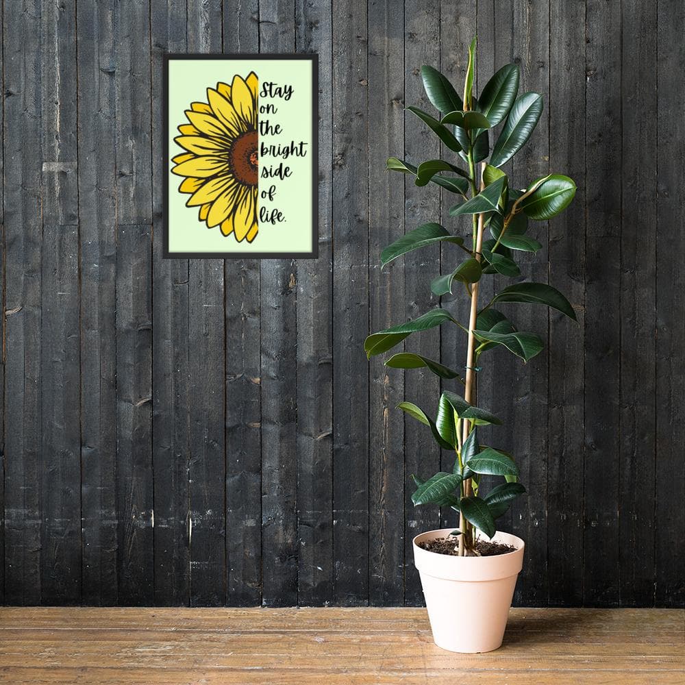 Sunflower Framed Poster - MONLANE