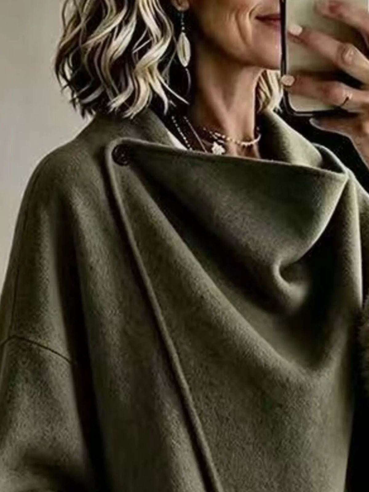 Faux fur cuff jacket, view 14