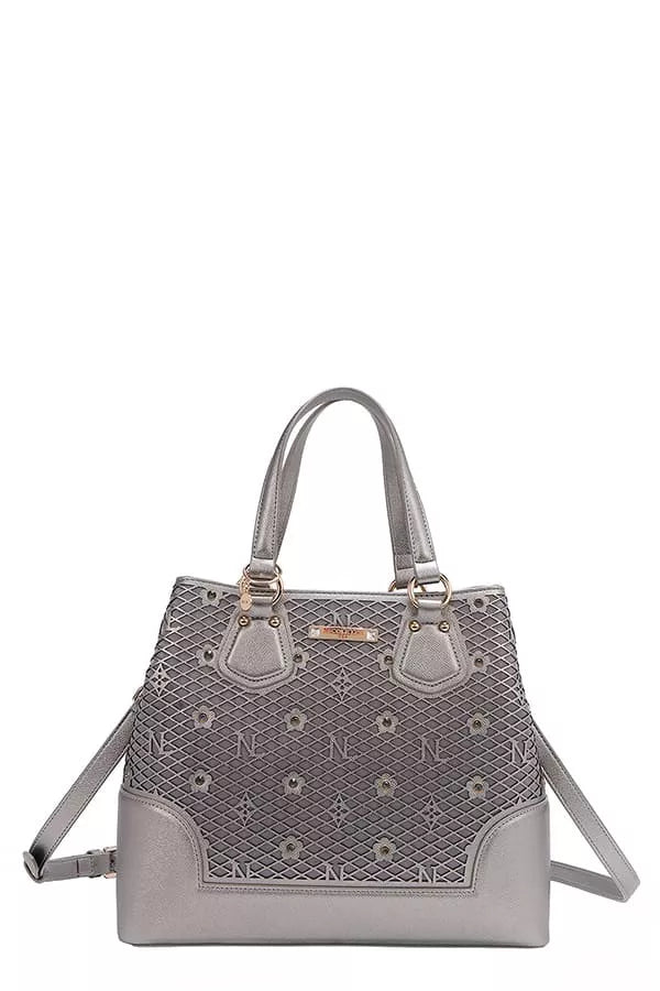 Monogram Pattern Handbag
