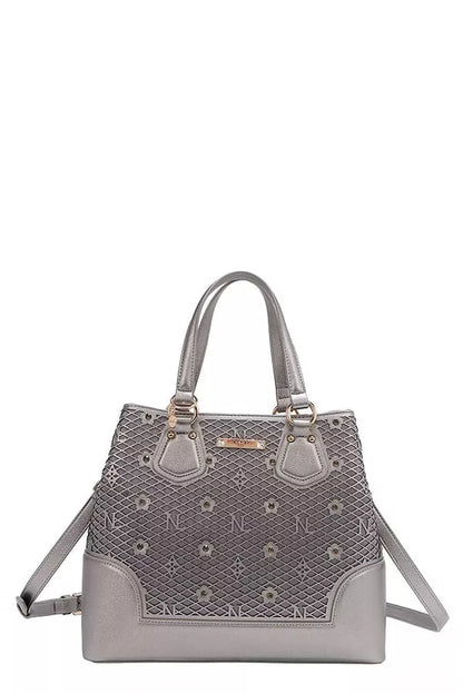 Monogram Pattern Handbag