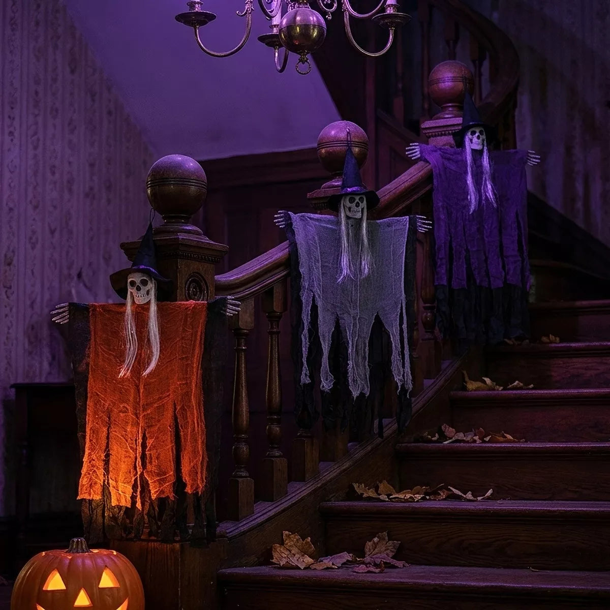 Halloween Skeleton Hanging Ghost Hanging Decorative Ornament