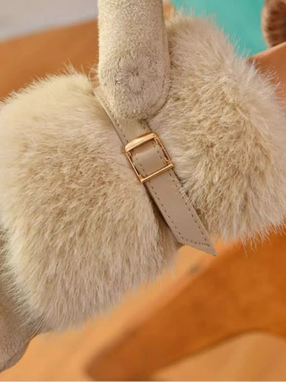 Faux Fur Cuff Gloves