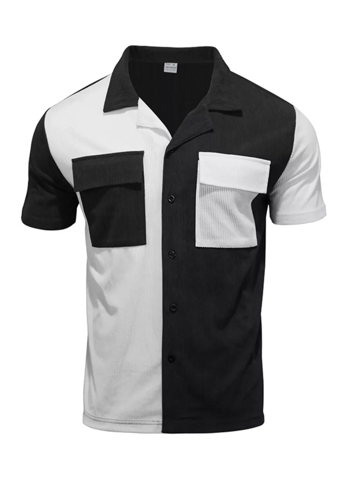 Two-tone corduroy shirt, view 19