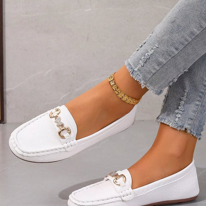 Round Toe Slip-Ons