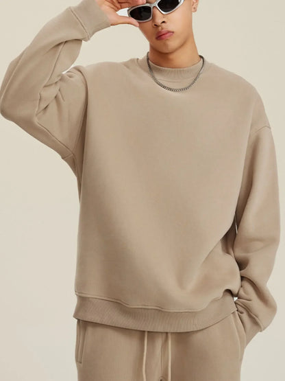 Men's Crew Neck Long Sleeve Sweatshirt