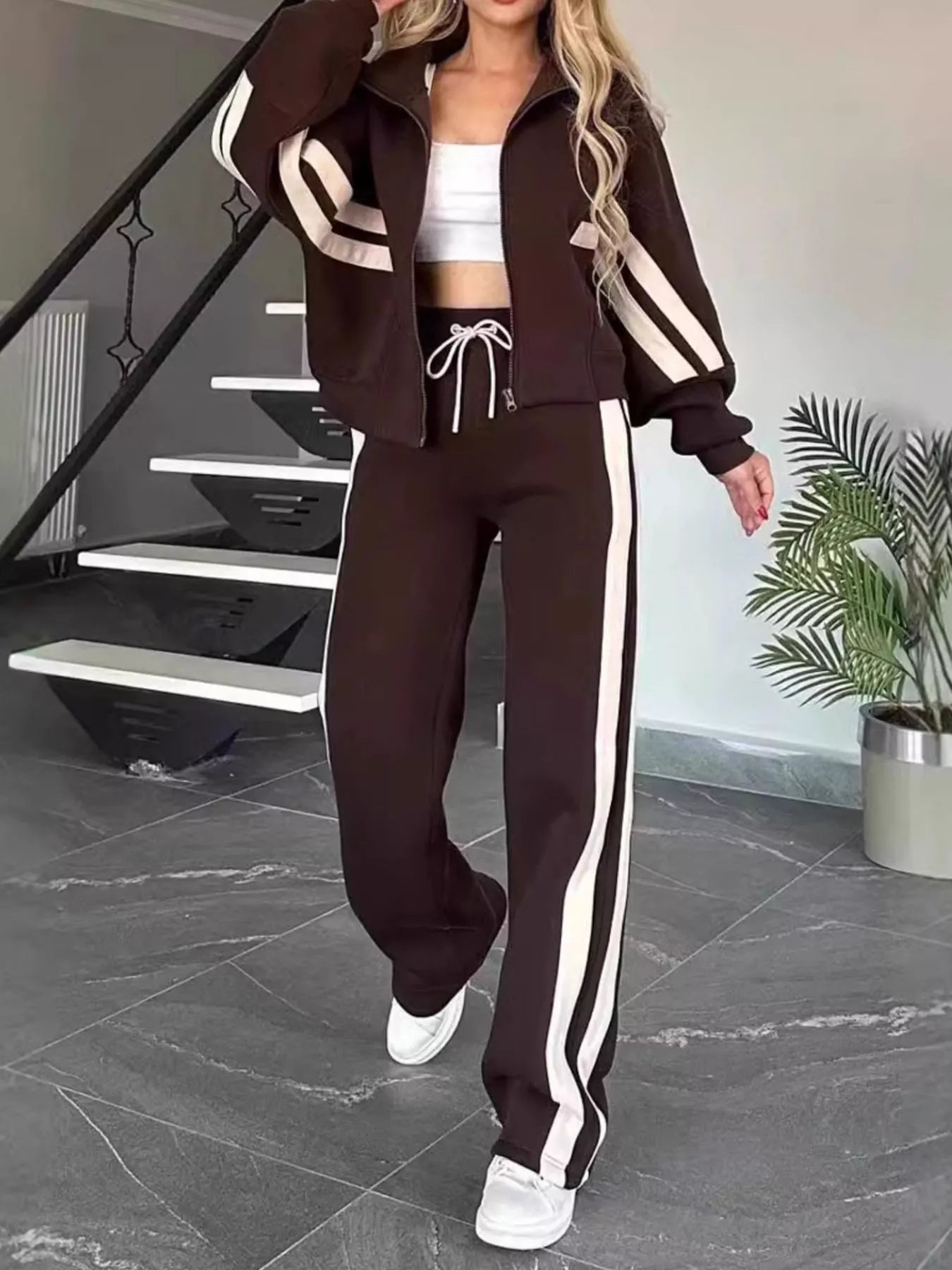 Full Size Jacket and Pants Set