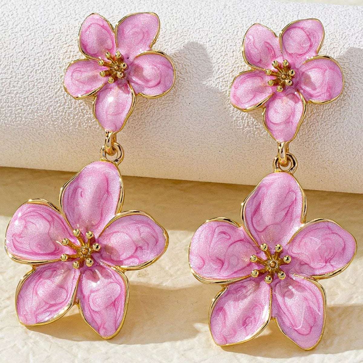 Flower Dangle Earrings