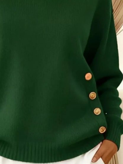 Relaxed Dropped Shoulder Sweater in 7 Colors, S-5XL