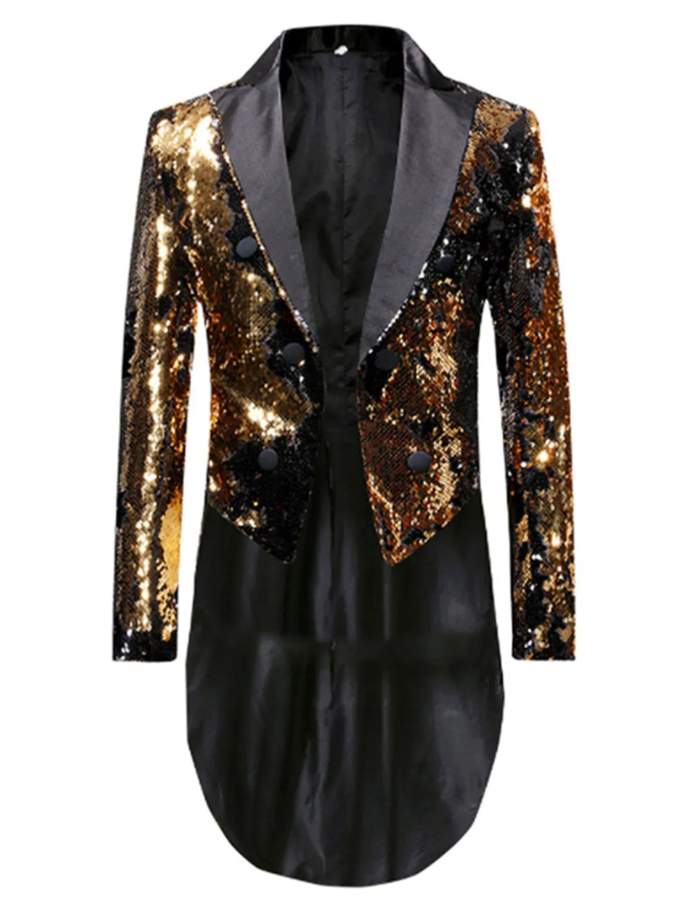 Men's Sequin Tuxedo Blazer