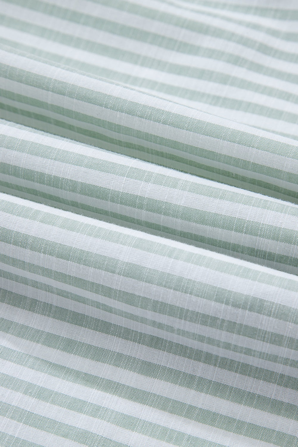 Striped Long Sleeve Mini Shirt Dress