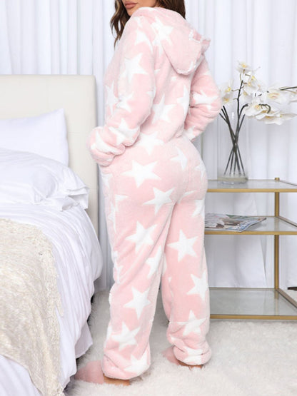 Hooded Lounge Jumpsuit