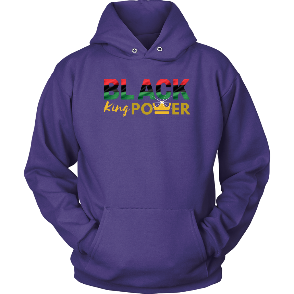 Black King Power Adult Hoodie - MONLANE
