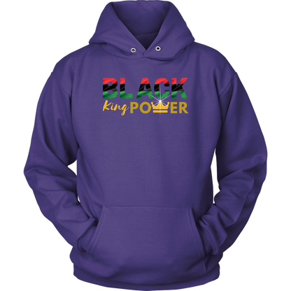 Black King Power Adult Hoodie - MONLANE