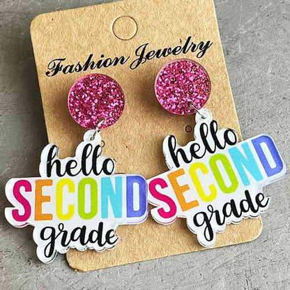 Acrylic Dangle Earrings