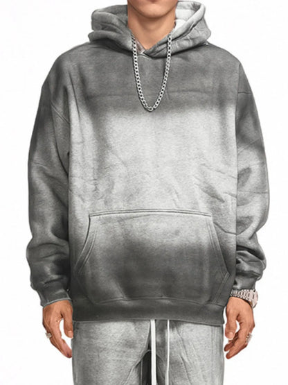 Men's Kangaroo Pocket Long Sleeve Hoodie