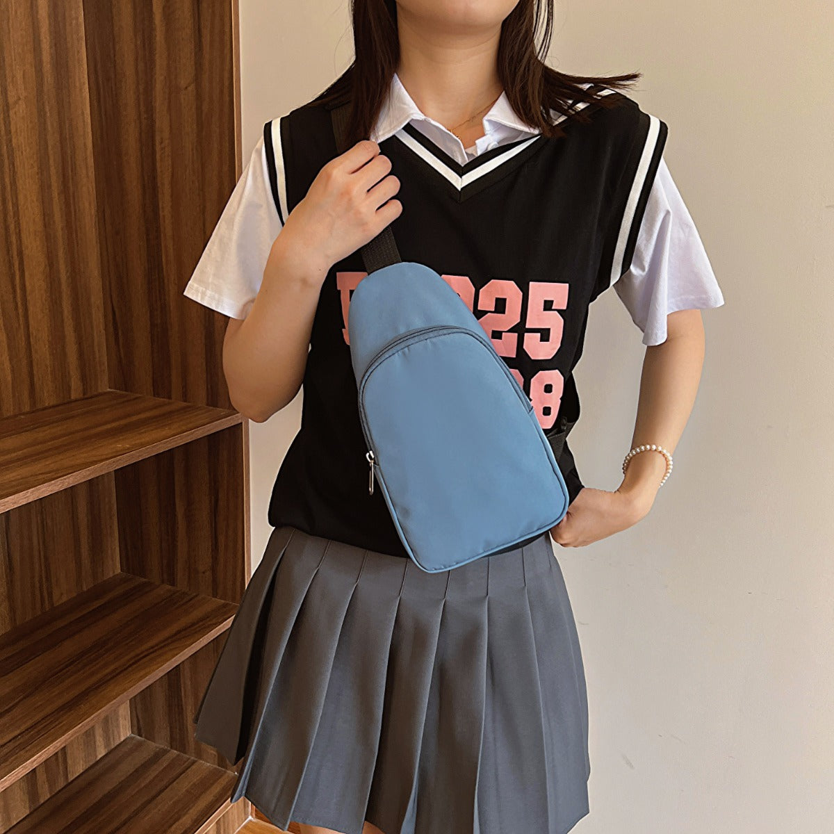 Cloth Backpack Bag and Sling Bag