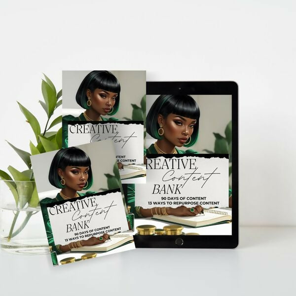 Creative Content Bank 90 Days Of Content - MONLANE DIGITAL